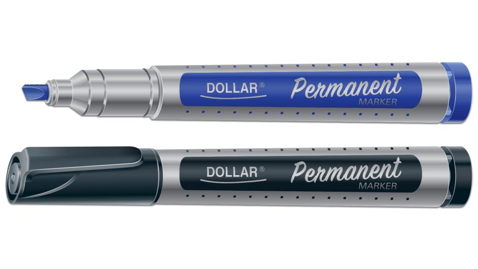 Dollar Permanent Marker 12-Pack