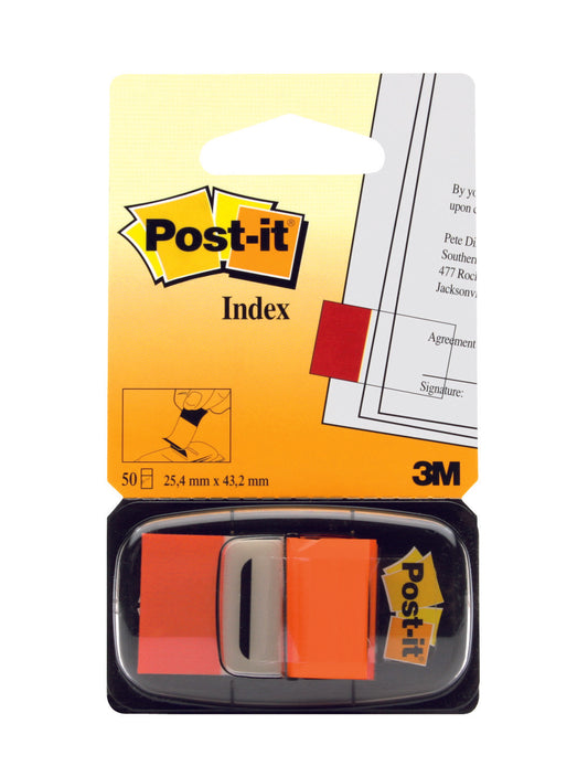 3M Post-it® Flags Value Pack, Orange, 1 in Wide, 50/Dispenser