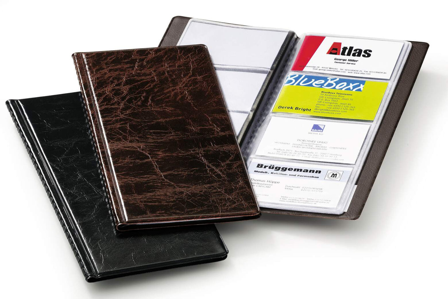 Business card album VISIFIX® 96 leather look