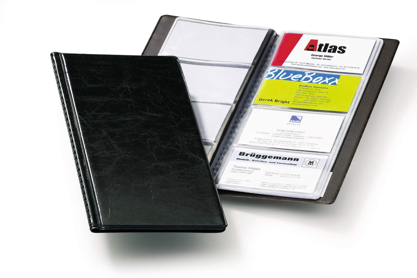 Business card album VISIFIX® 96 leather look