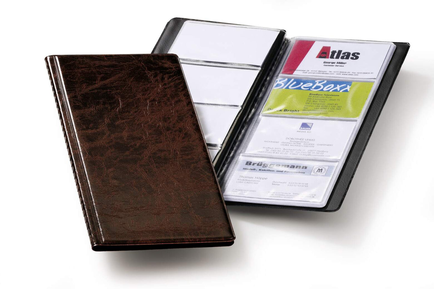 Business card album VISIFIX® 96 leather look