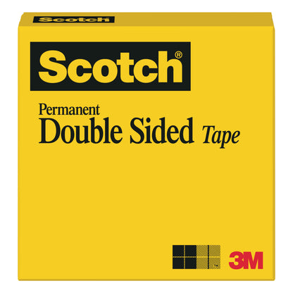 3M Scotch 665 Permanent Double-Sided Tape 3/4 inch 36YRD