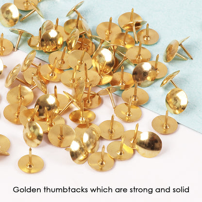 Foska® Golden Thumbtacks（AS40A）