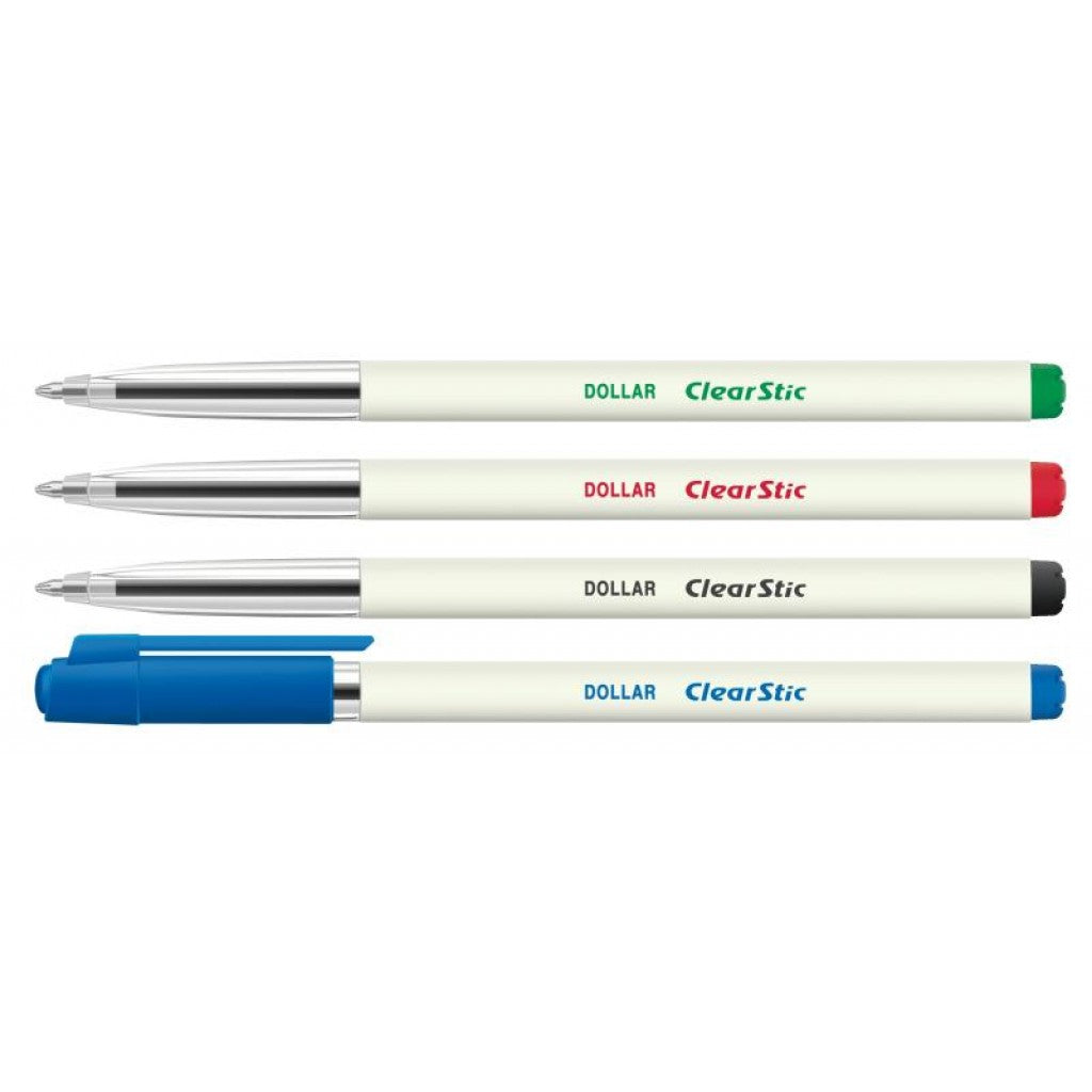 Dollar Clear Stic® F 0.7mm Ball Pen (Available in Pack of 10's & 50's)