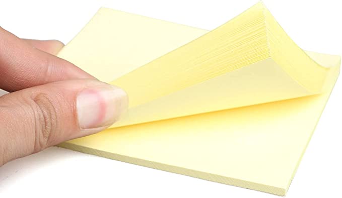 3M Post-it® Notes 659, 4 in x 6 in (102 mm x 152 mm) Canary Yellow Dozen