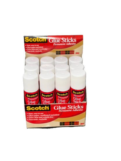 3M Scotch® White Gluestick 6020-12D-GLB, 20gm