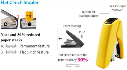 KW-TriO® Effortless Flat-Clinch Half Strip Stapler Model.No 05631