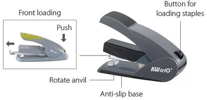 KW-TriO® Lever-Tech Effortless Half Stapler Model.No. 05652