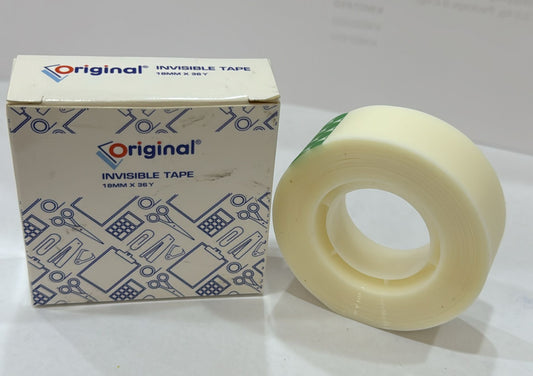 Original®-Magic Invisible Tape 1/2"-36Yards White
