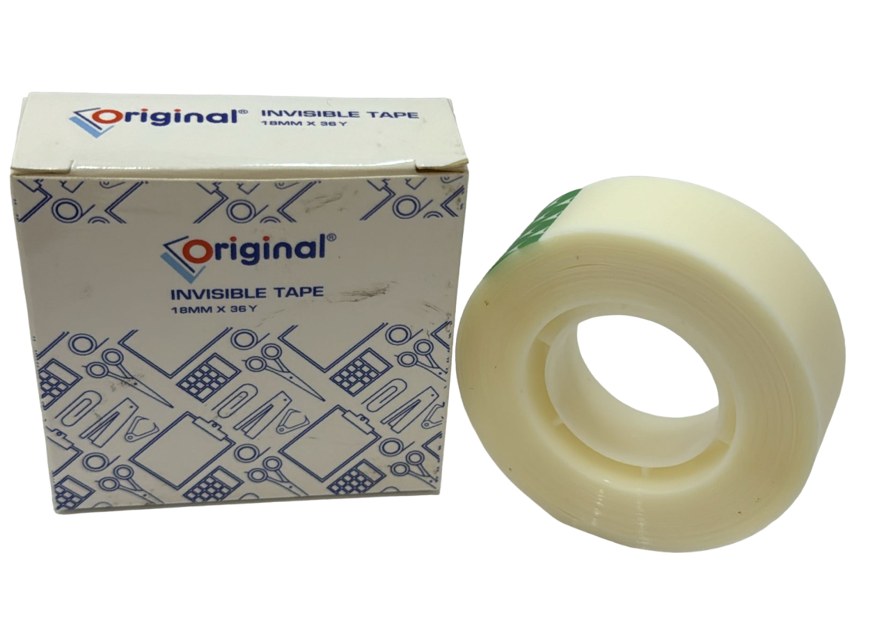 Original®-Magic Invisible Tape 1/2"-36Yards White