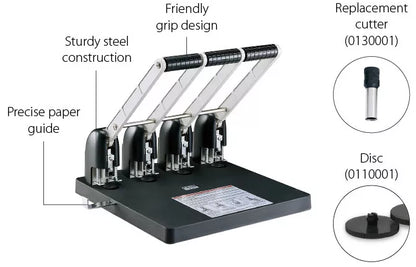 KW-TriO®  Power 4-Hole Punch Model.No. 09540