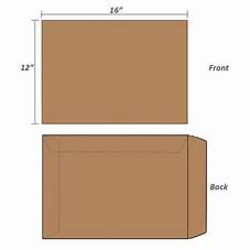 Original® Envelopes 30.5 cm X 40.6 cm Peel & Seal in a Pack of 50 PC