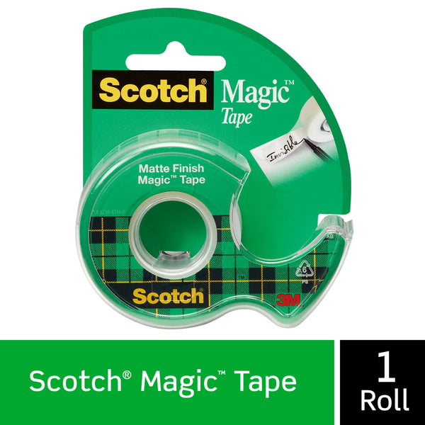 3M Scotch® Magic™ Transparent Tape 105, 3/4 in x 300 in