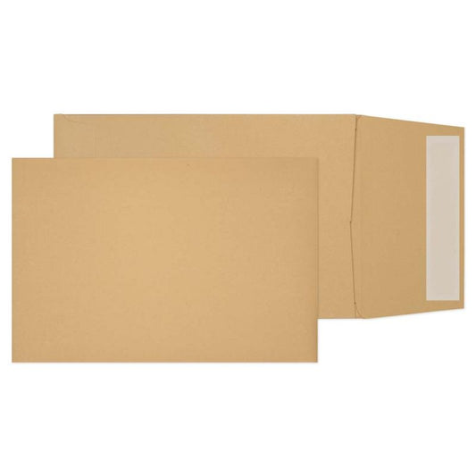PAPER POUCH Ribbed Manilla Envelop 12"x10", 120gsm