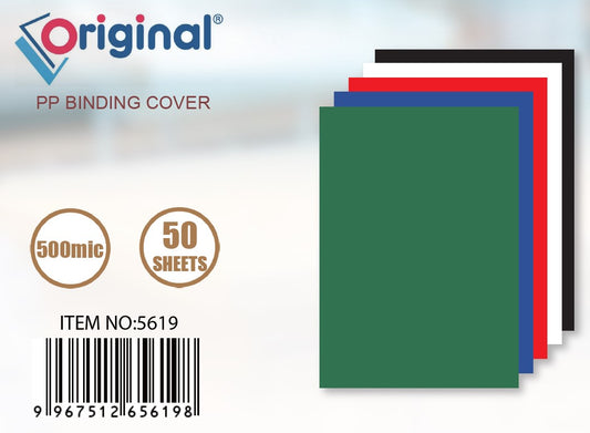 Original Binding Cover A4 230 G Pack of 100's