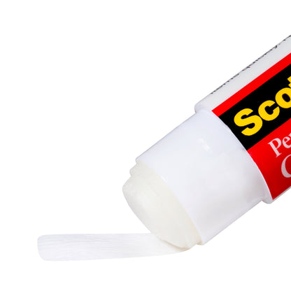 3M Scotch Permanent Glue Stick White 8g 4 PCS with Utility Tape Clear 2 PCS