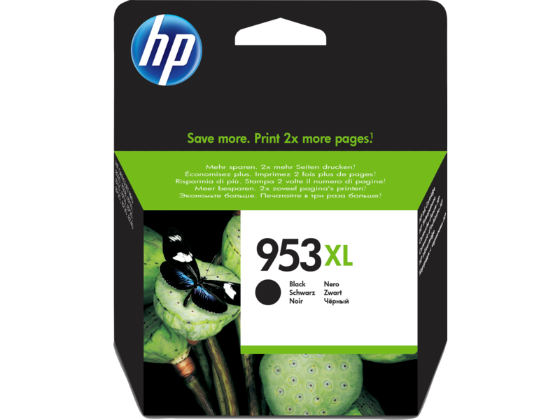 HP 953XL High Yield Black Original Ink Cartridge (L0S70AE)