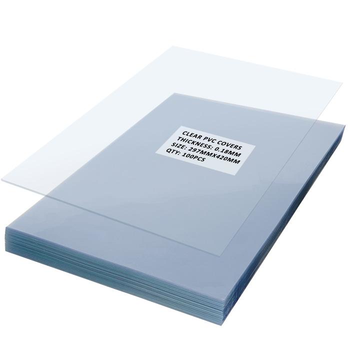 Original PVC Binding Cover A3 Clear 180 MIC 5598 420X297