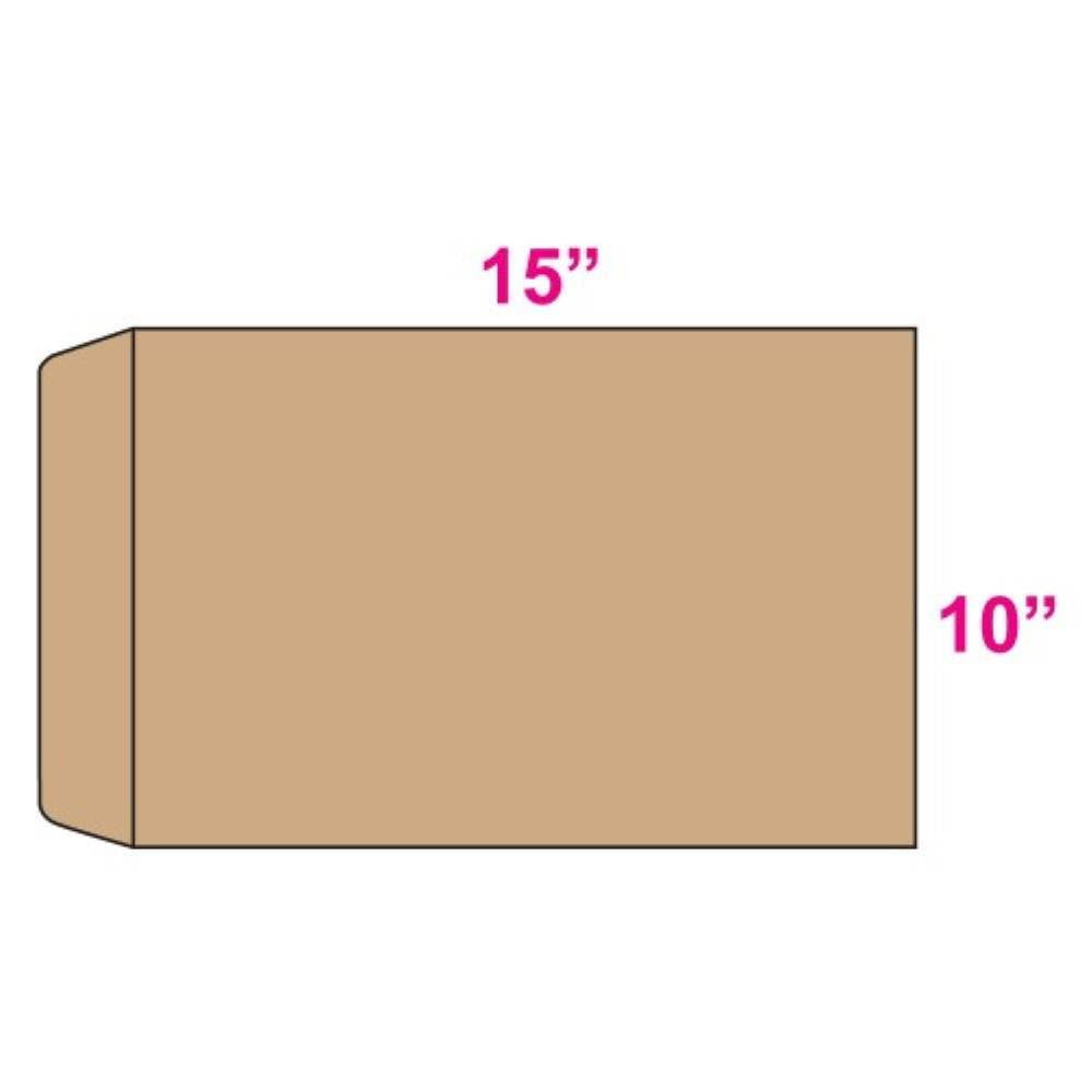 Original® Ribbed Brown Envelopes 110GSM 38 cm X 25.4 cm Peel & Seal in a Pack of 50 PC