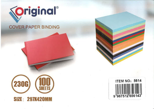 Original Binding Cover A3 230 G Pack of 100's