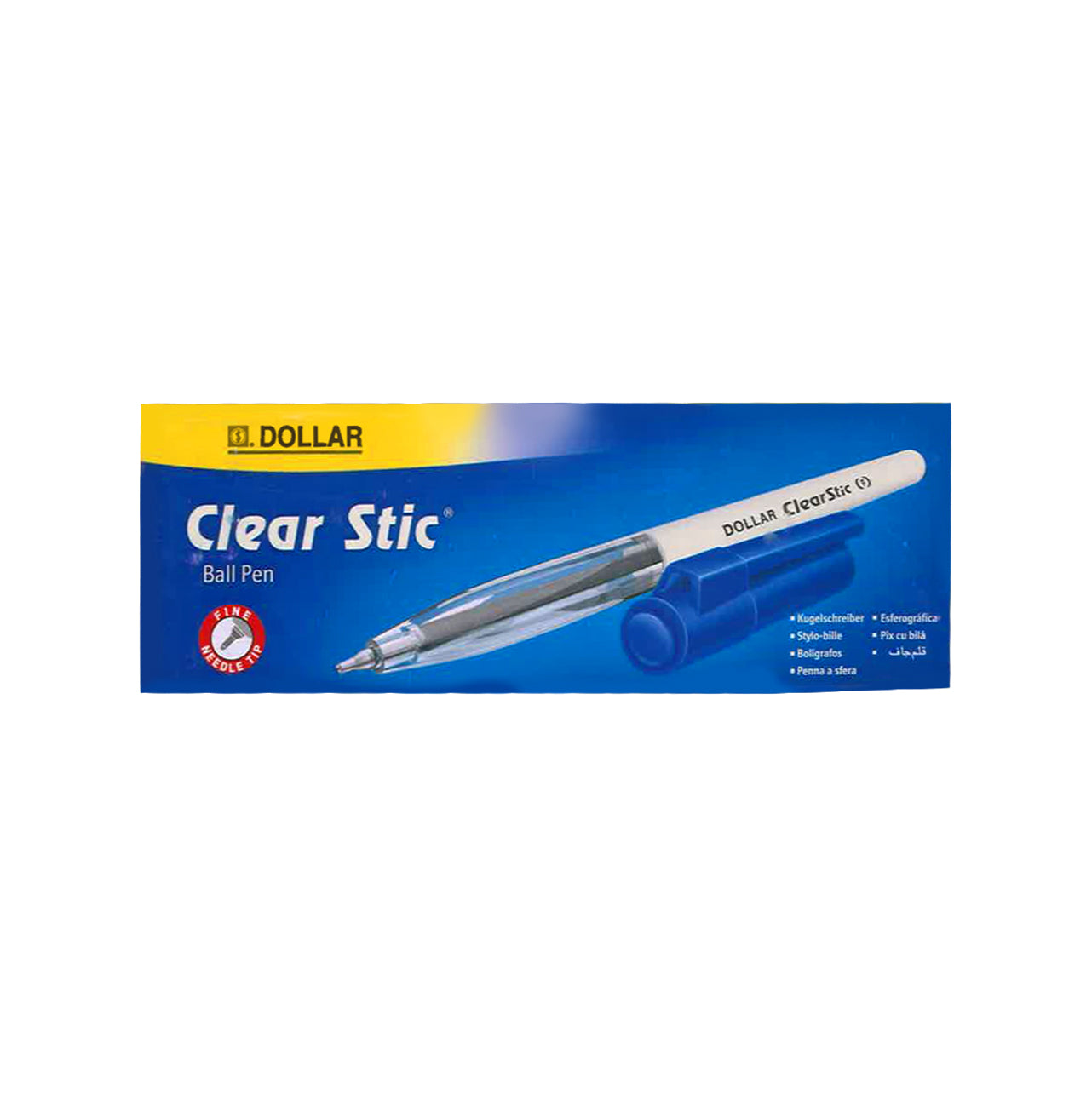 Dollar® Offer Clear Stic® F 0.7mm Ball Pen Pack of 10's X 50 Free Highlighter HL-625 Pack of 30's & Dollar® Offer Clear Stic® F 0.7mm Ball Pen Pack of 10's X 25 Free Highlighter HL-625 Pack of 15's