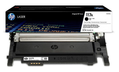 HP 117A Black Original Laser Toner Cartridge (W2070A)