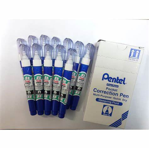 Pentel ZL72 Extra Fine Point Correction Pen