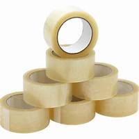 Johnson Tape Packaging Brown/Clear