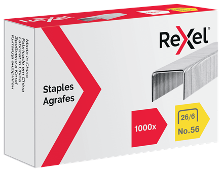 Rexel Staples 56/1000 (20 Packet Box) – Stationery Online KW