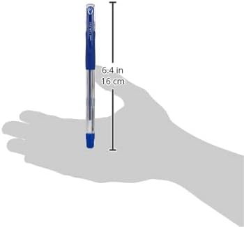 Uniball Lakubo SG100 ballpoint pen - 0.7 mm. - blue Pack of 12