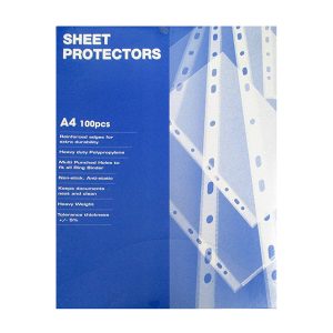ABBA Sheet Protectors A4 80MIC