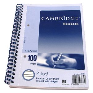 دفتر الملاحظات اللولبي CHALLENGE CAMBRIDGE